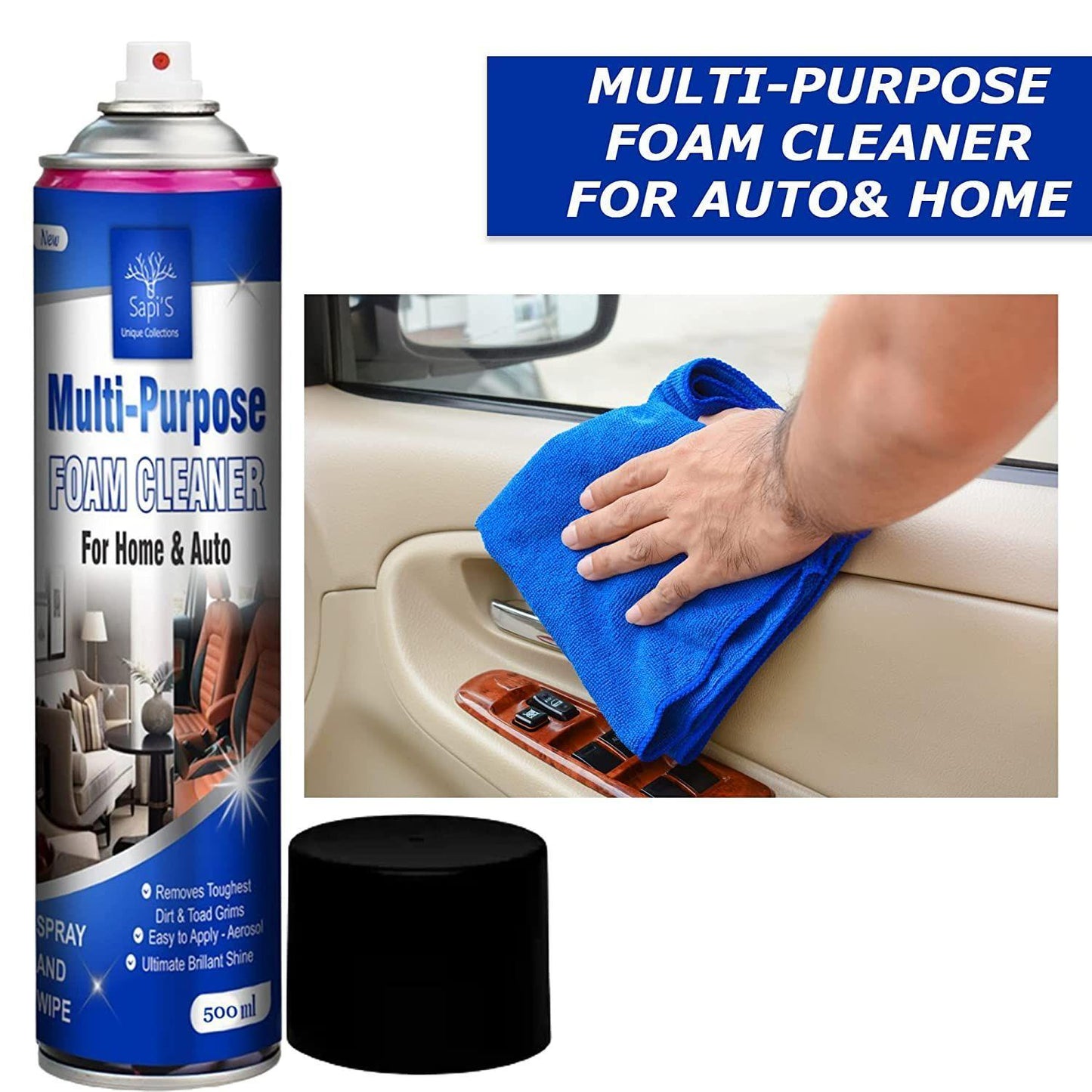 Multi-Purpose Car Interior Foaming Foam