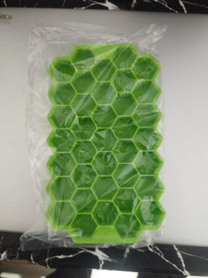 Silicone Flexible Ice Cube Trays with Lid