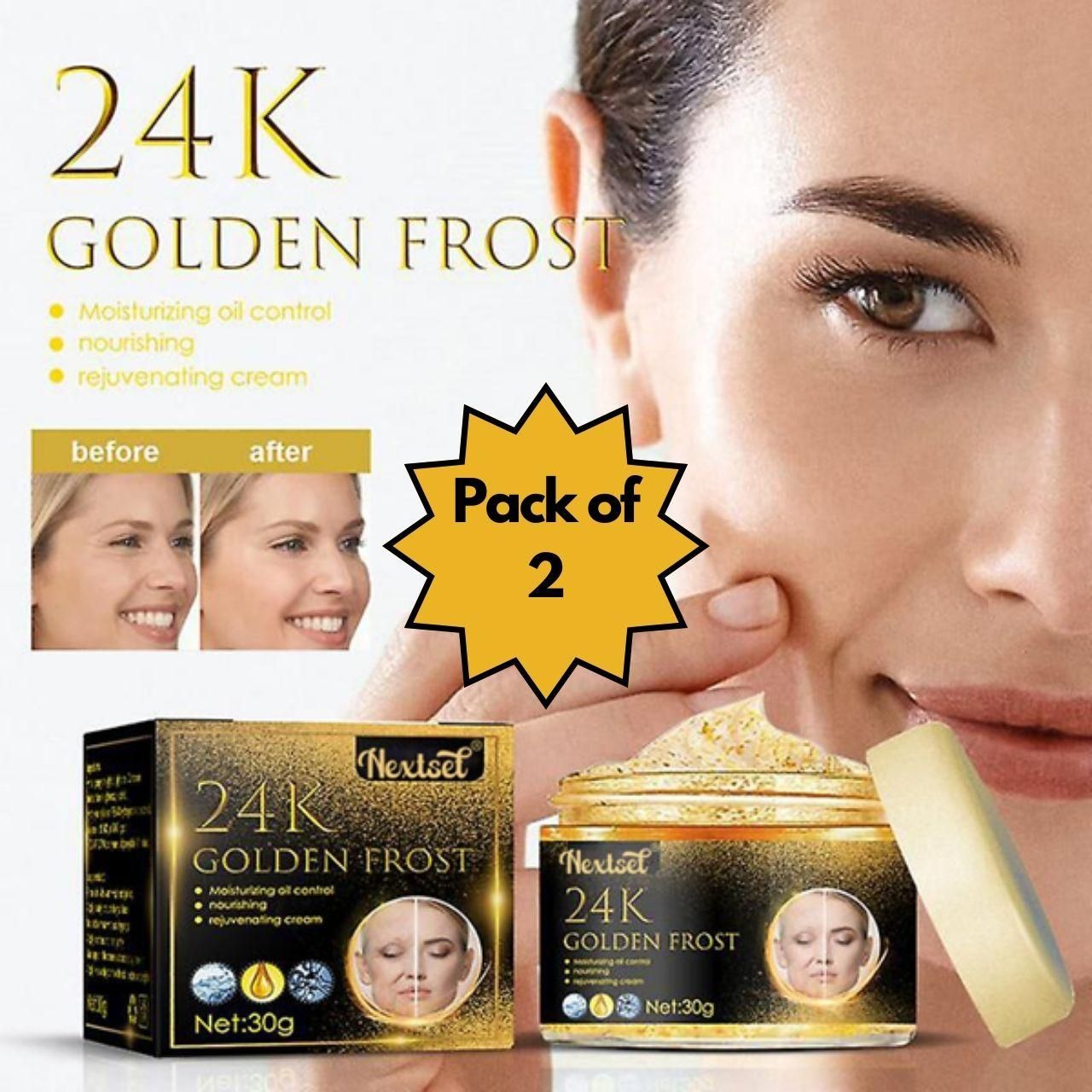 24K Gold Face Cream (Pack of 2) 0c2542-3a