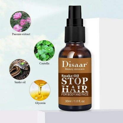 Disaar Hair Remover Oil Snake oil For Body and Face 0c2542-3a