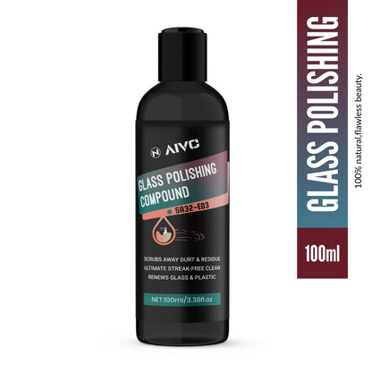 AIVO Glass Polishing Compound Superior Clarity & Shine (Pack of 2)