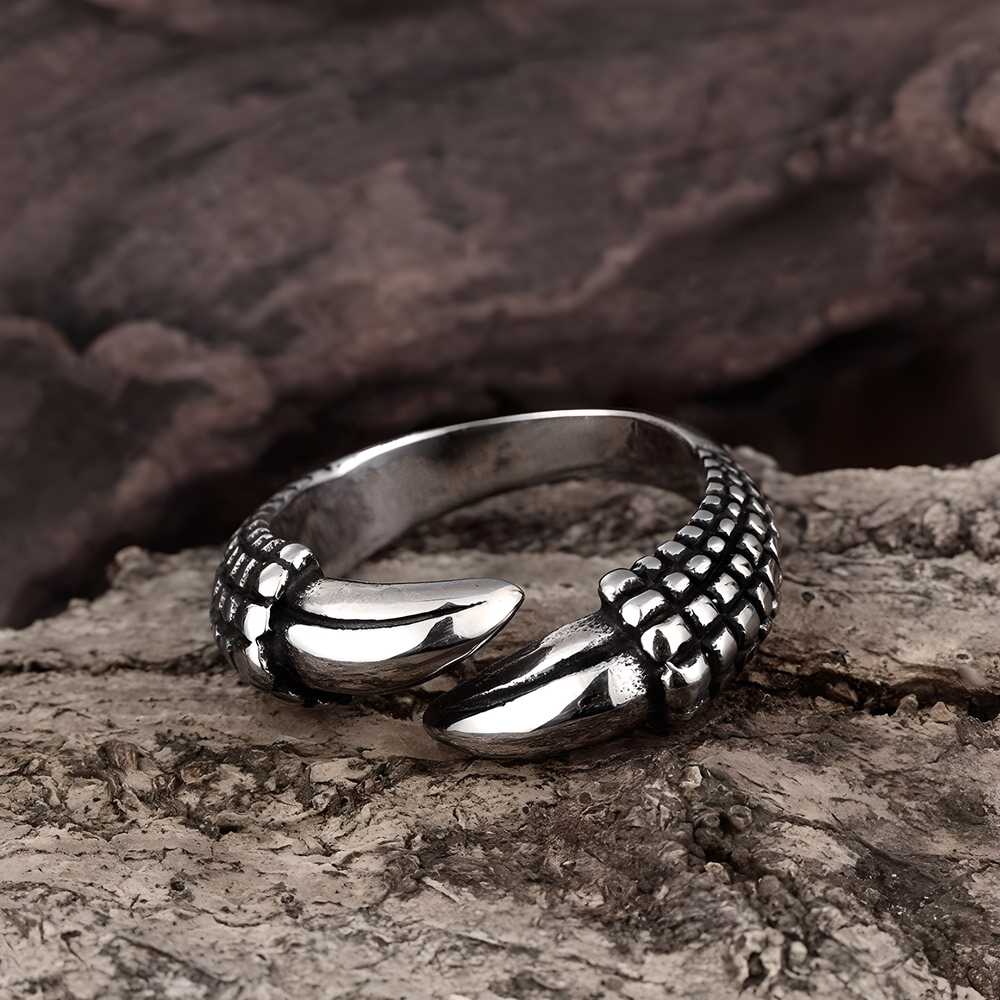 Saizen Silver Rings for Men