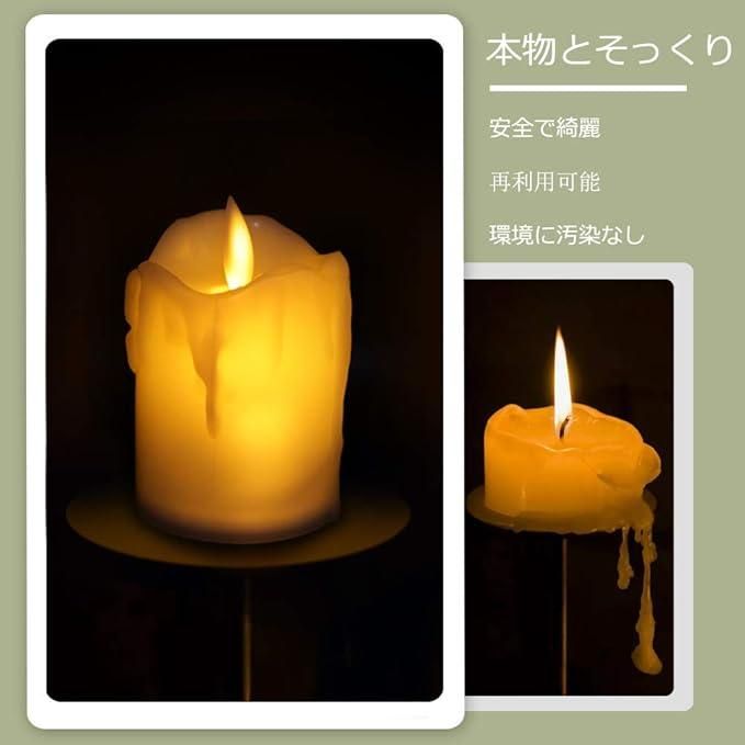 Lights, LED Candles (Pack of 2)