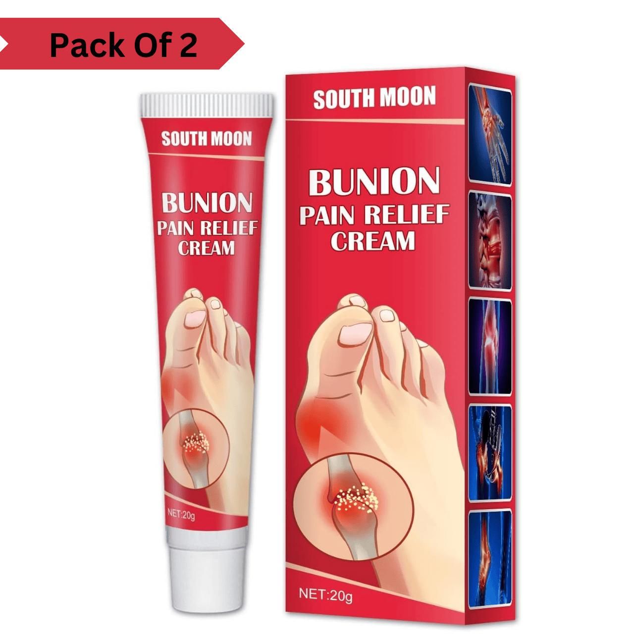 Bunion Pain Relief Cream (Pack Of 2) 0c2542-3a