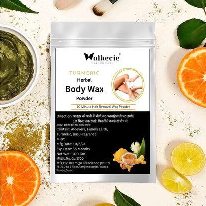 Turmeric Herbal Body Wax 0c2542-3a