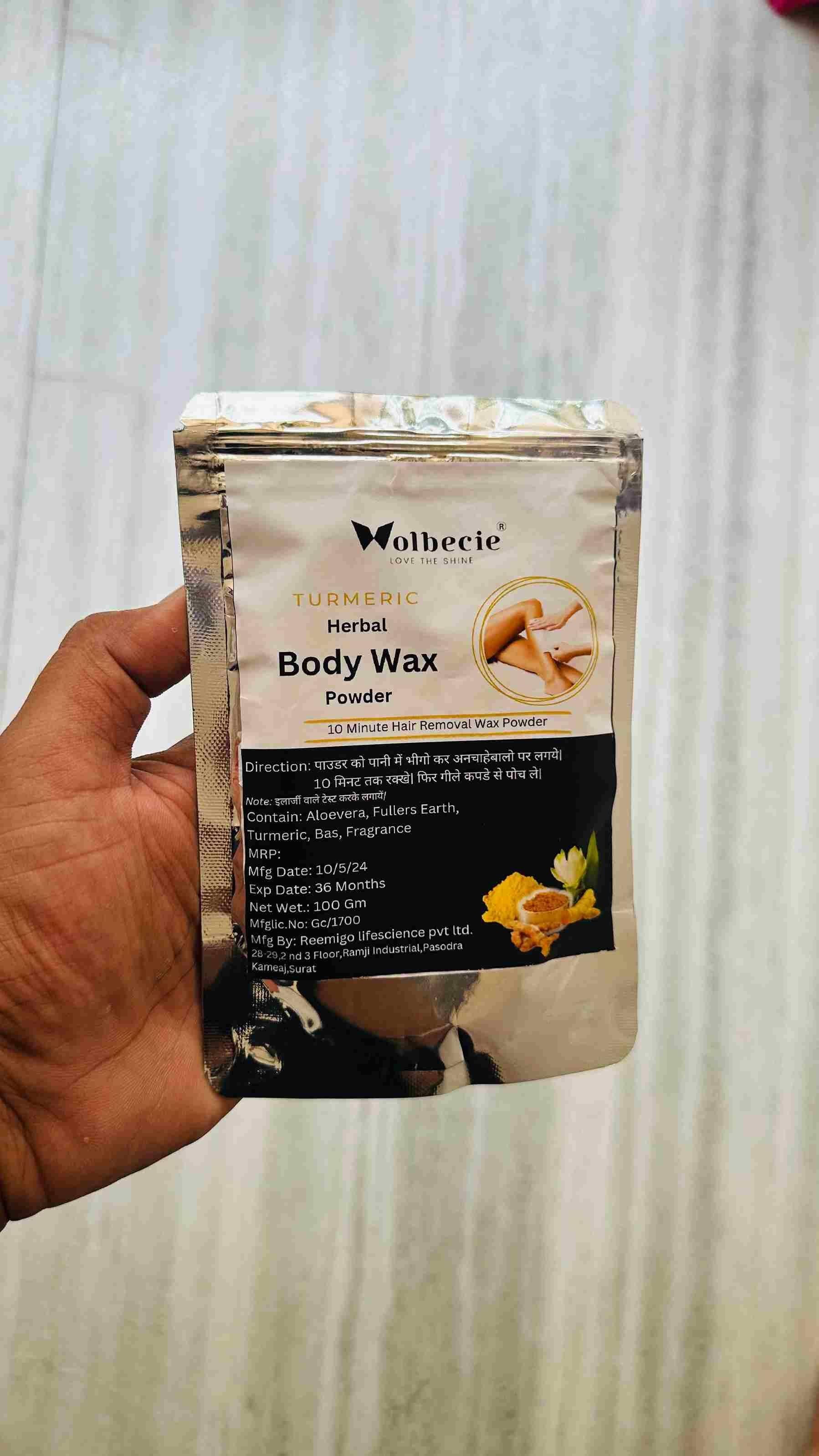 Turmeric Herbal Body Wax 0c2542-3a