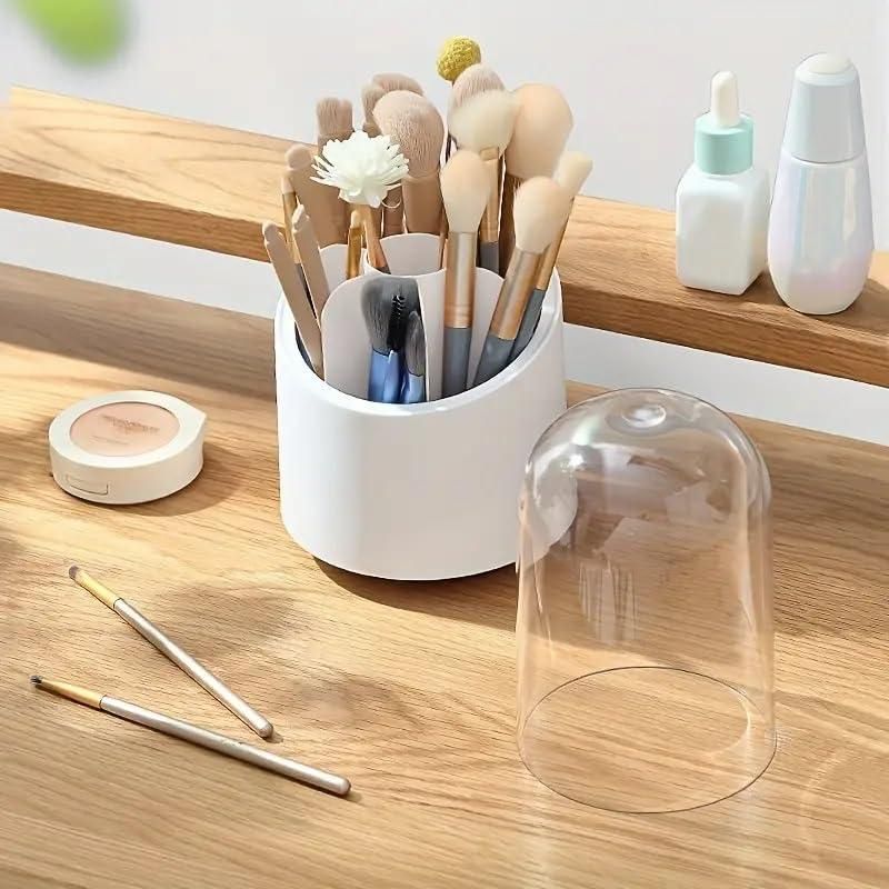 Makeup Brush Holder with lid 0c2542-3a