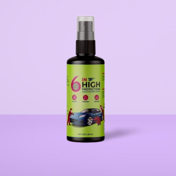 6 in 1 High Protection Quick Coating Spray (Pack of 1)