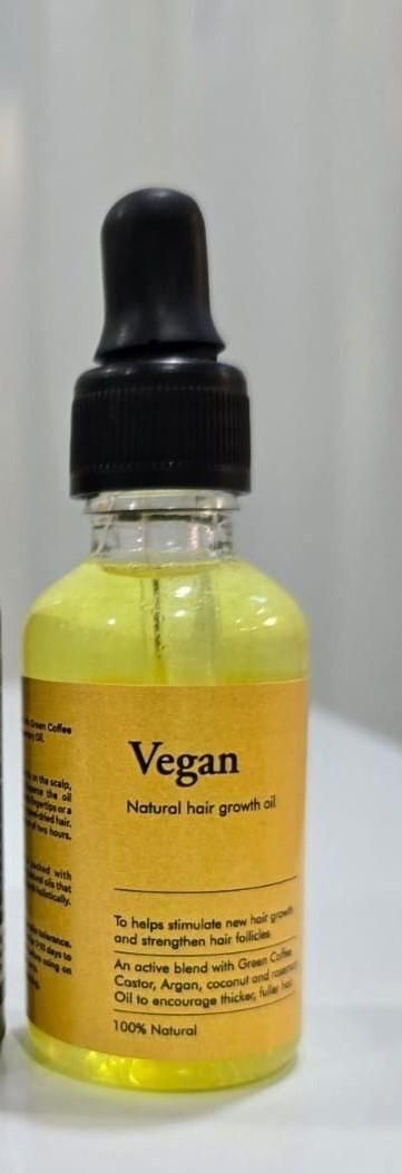 Vegan Natural Hair Growth Oil (Pack of 2) 0c2542-3a