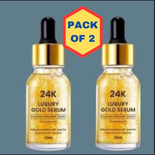 24K Gold Face Serum (Pack Of 2) 0c2542-3a