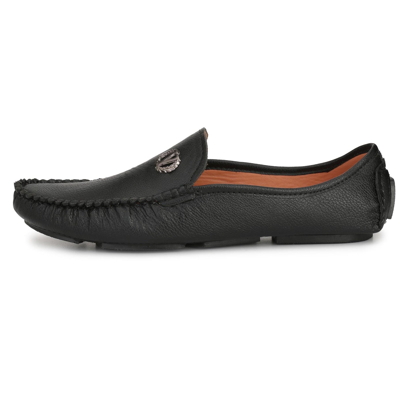 Brawo Black Casual Loafer Shoes for Men's, Boys 0c2542-3a