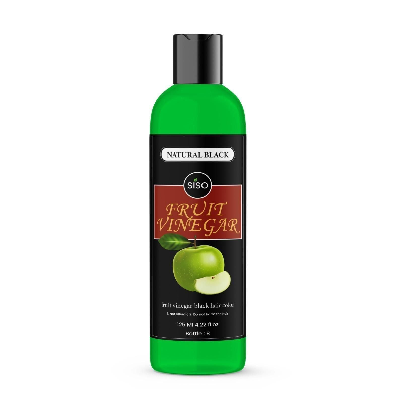 SISO FRUIT VINEGAR Shampoo (Pack of 2) 125ml 0c2542-3a