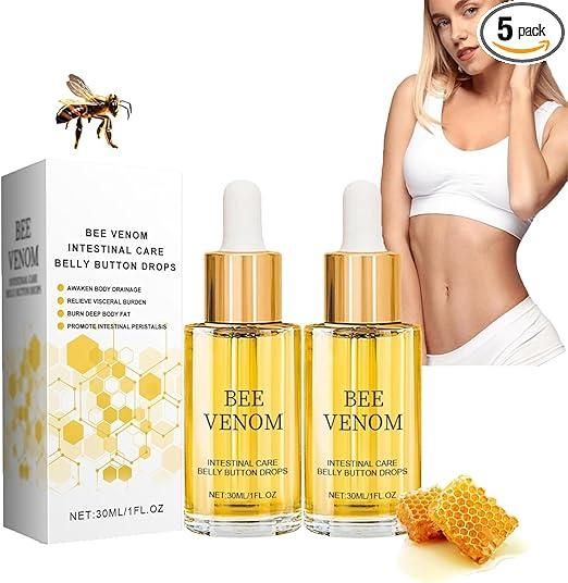 Bee Venom Intestinal Belly Button Drops 30 ml (Pack of 2) 0c2542-3a