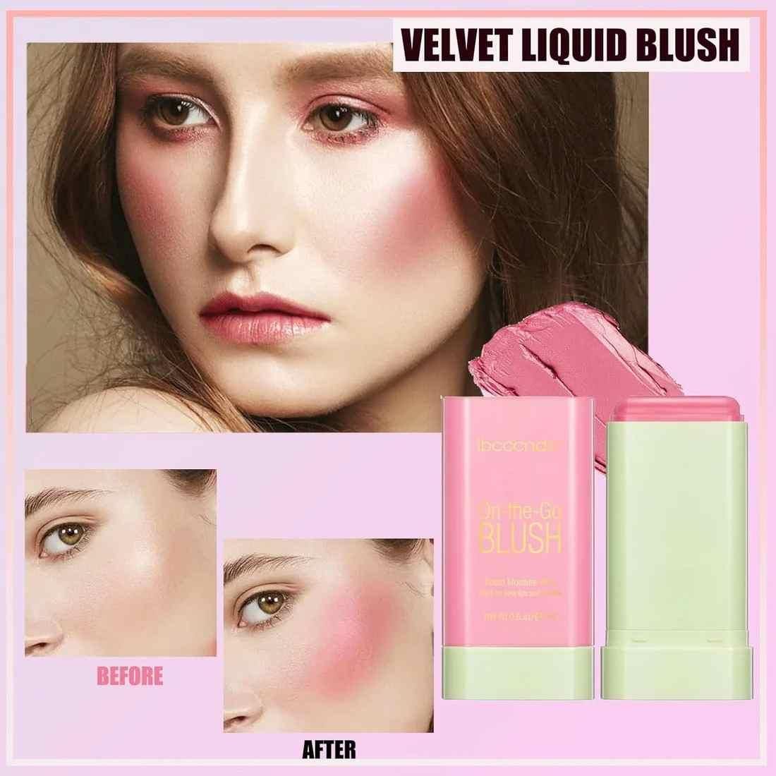 Multi-Use Makeup Blush Solid Moisturizer Stick 0c2542-3a