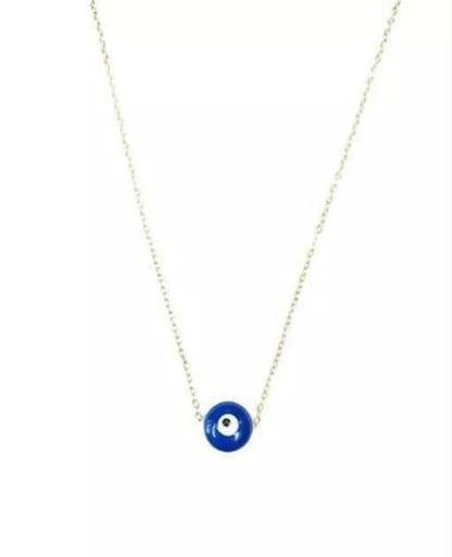 PD Enterprise Evil Eye Circular Mini Pendant Blue