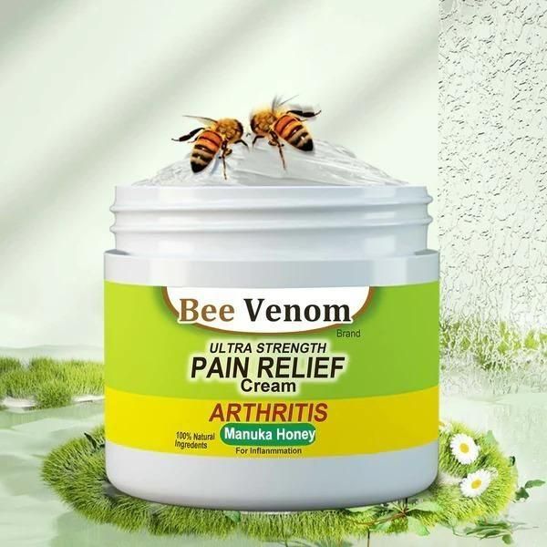 Bee Venom Ultra Strength Pain Relief Cream (Pack of 2) 0c2542-3a