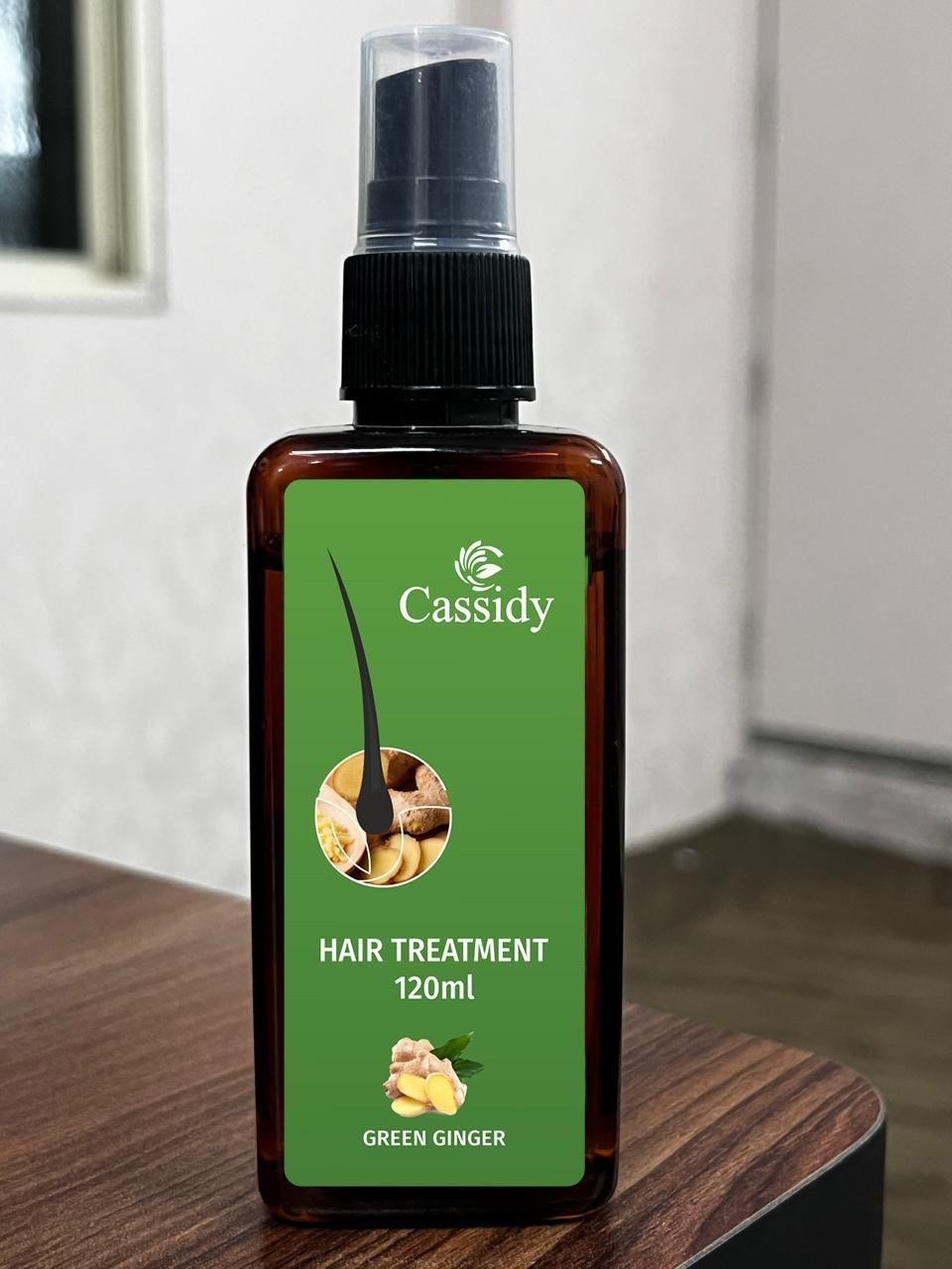 CASSIDY Green Ginger Hair Treatment Oil, 120ml, (Pack of 2) 0c2542-3a