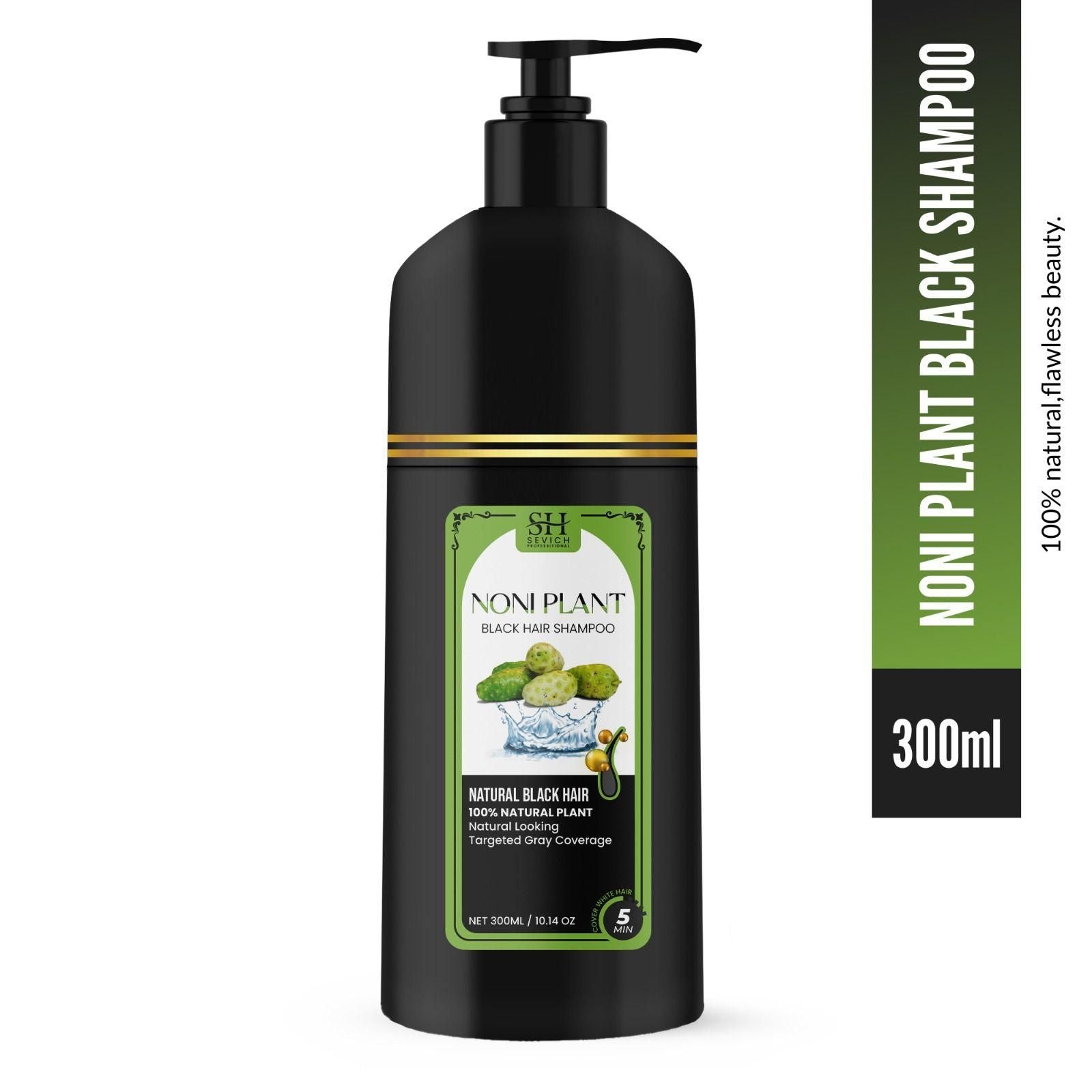 Noniplant Black Hair Shampoo 300ml (Pack Of 2) 0c2542-3a