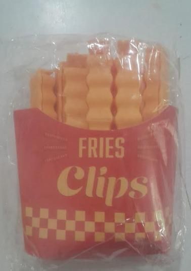 Cute French Fries Styles Shape Food Sealing Clips