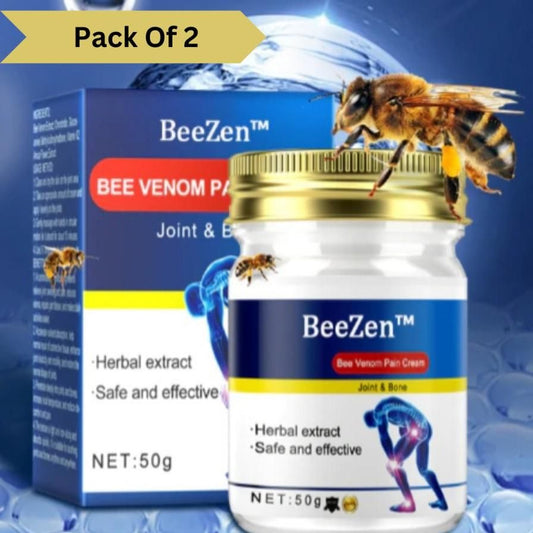 BeeZen Bee Venom Joint and Bone Therapy Advanced Cream  50gm (Pack Of 2) 0c2542-3a