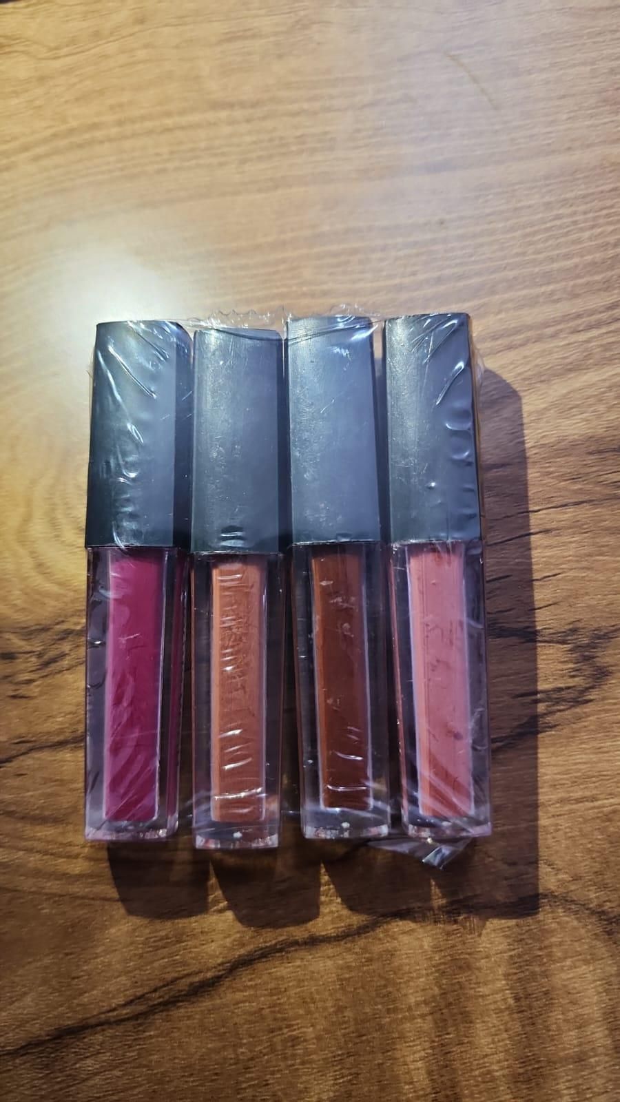 Nude Red Edition Different Shades Liquid Lipstick Set of 4 (16ml) 0c2542-3a