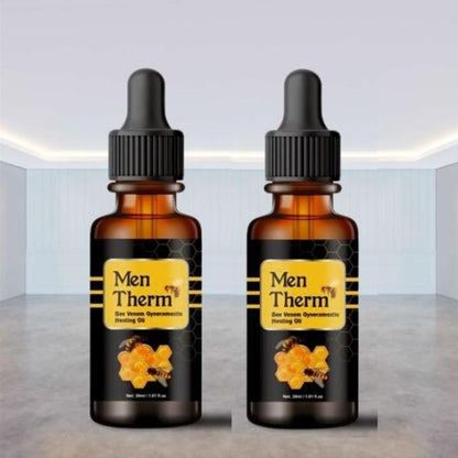 Men Therm Bee Venom Tightening Oil 60ml (Pack of 2) 0c2542-3a