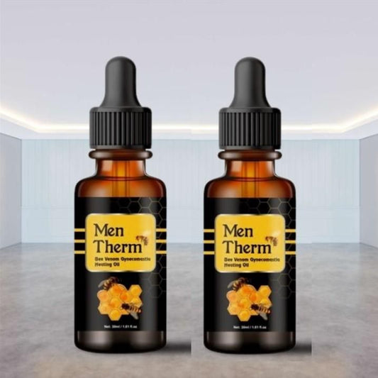 Men Therm Bee Venom Tightening Oil 60ml (Pack of 2) 0c2542-3a