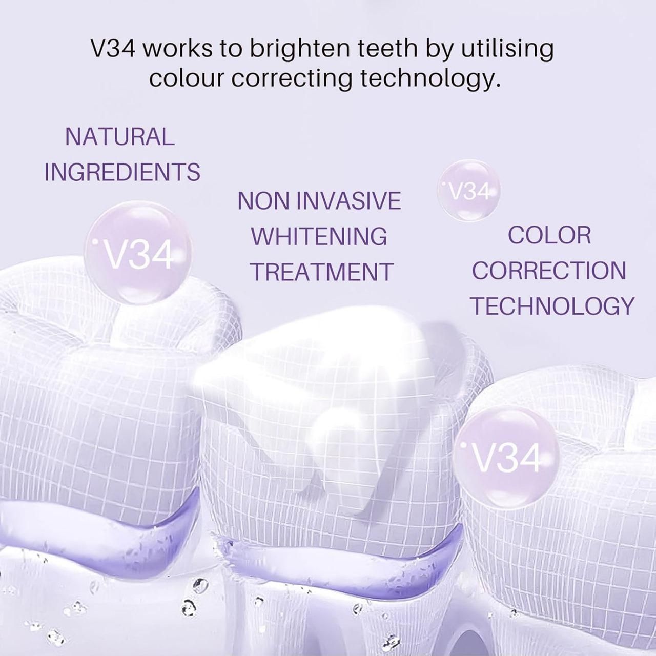 Lanthome Teeth Whitening Spray Mousse V34 Whiten 50ml (Pack Of 2) 0c2542-3a