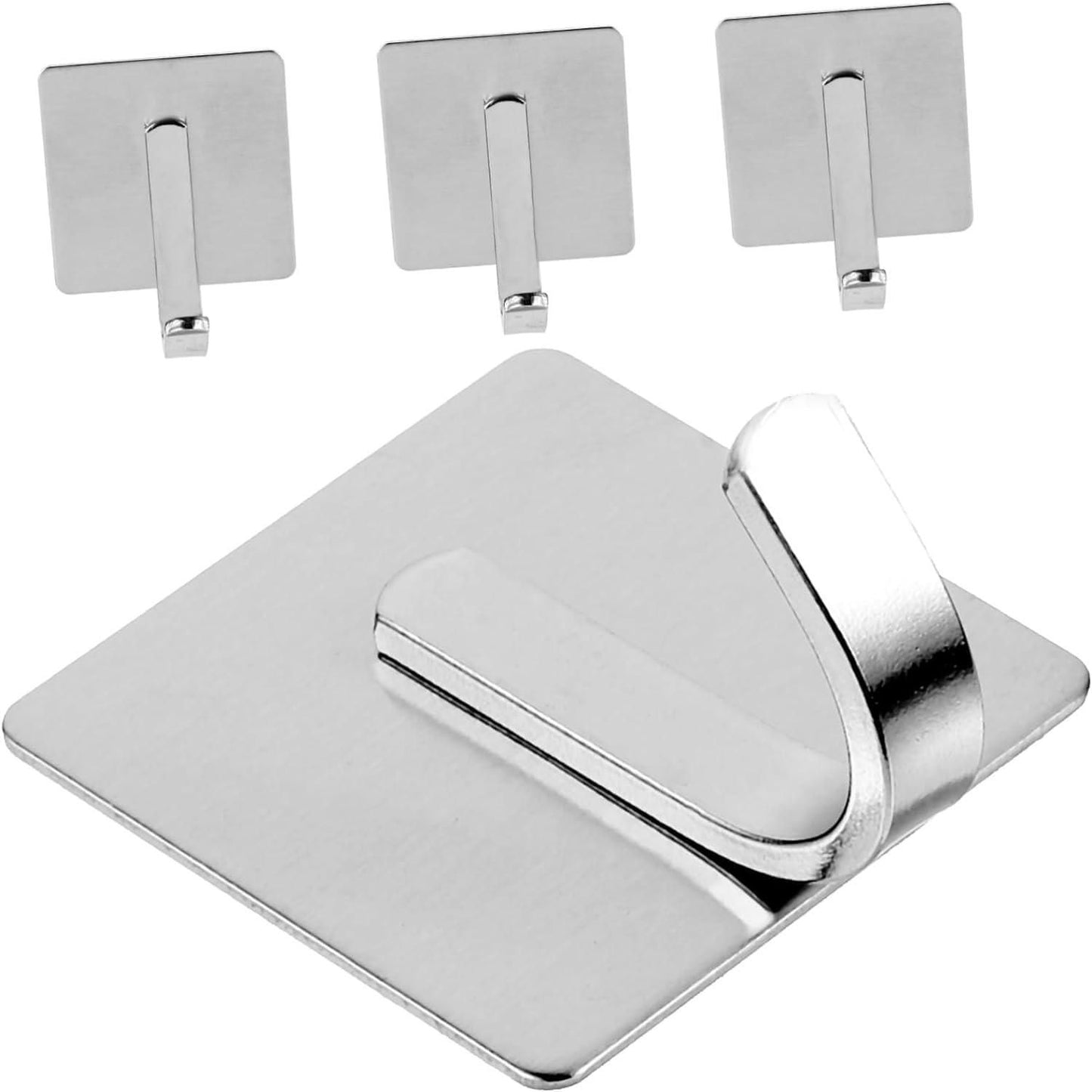 Strong Stainless Steel Holder Hook (Pack of 4)