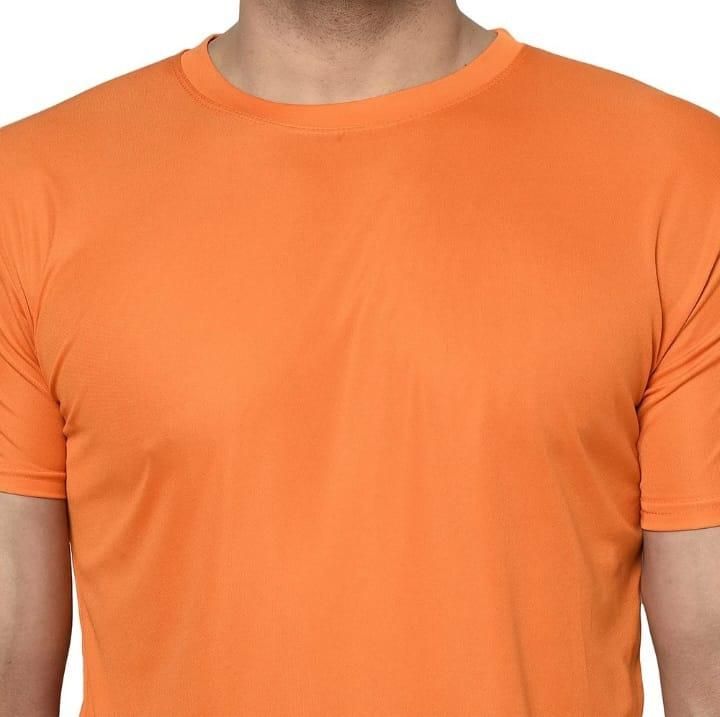 Pack of 10 Half Sleeves Round Neck T-shirts with Free Digital Watch