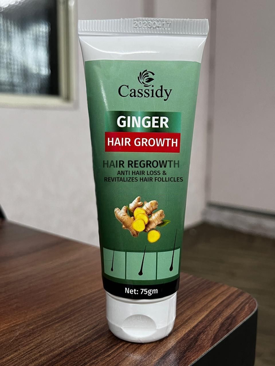 CASSIDY Ginger Hair Growth, Anti Hair Loss Treatment, 75gm (Pack of 2) 0c2542-3a