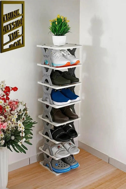 Smart Foldable Shoes Tier Shoe Rack 6 Layer 0c2542-3a