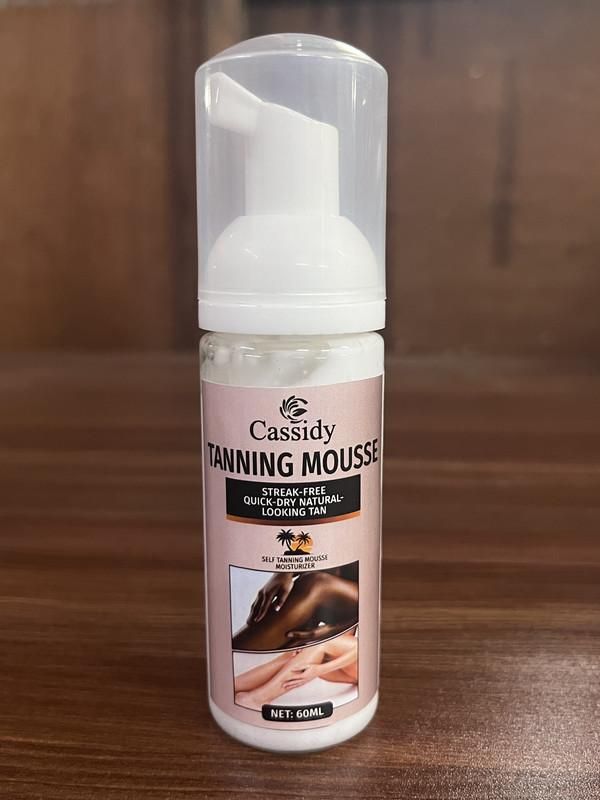 CASSIDY Tanning Mousse Moisturizer 60ml Pack of 2 0c2542-3a