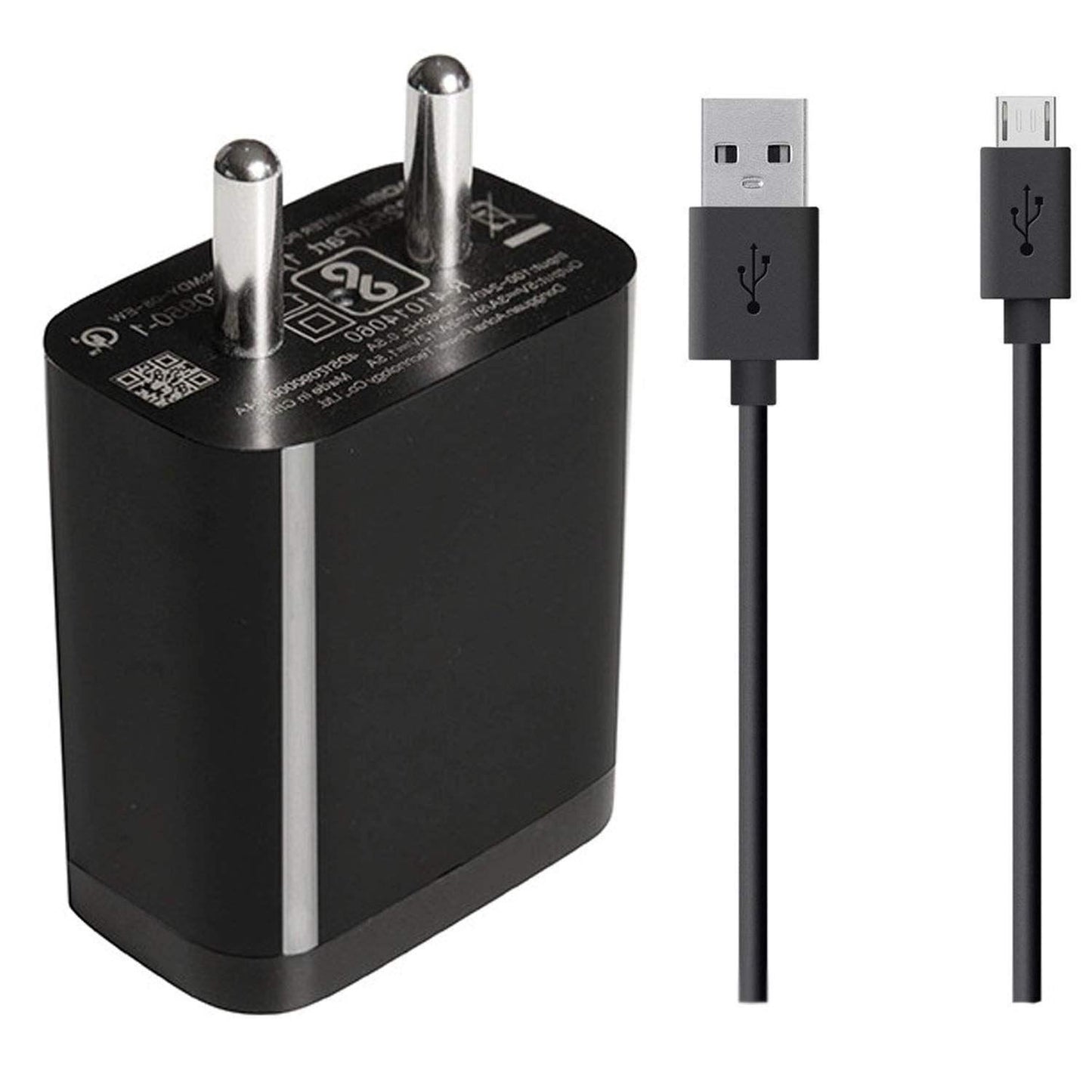 Chharger Adaptor With Data Cable For Android