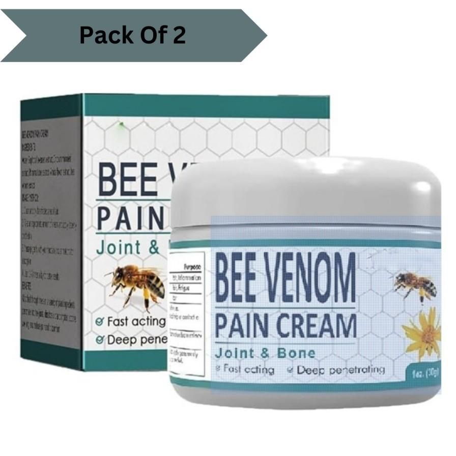 Bee Venom Pain and Bone Healing Cream(Pack Of 2) 0c2542-3a