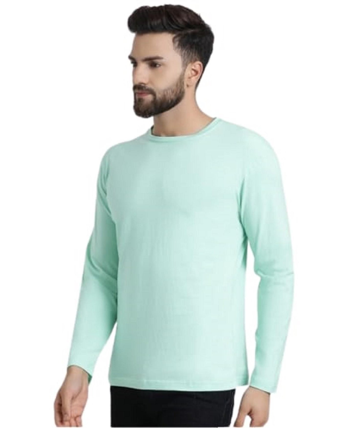 Men's Full Sleeves Round Neck T-shirt FDFSPISTA