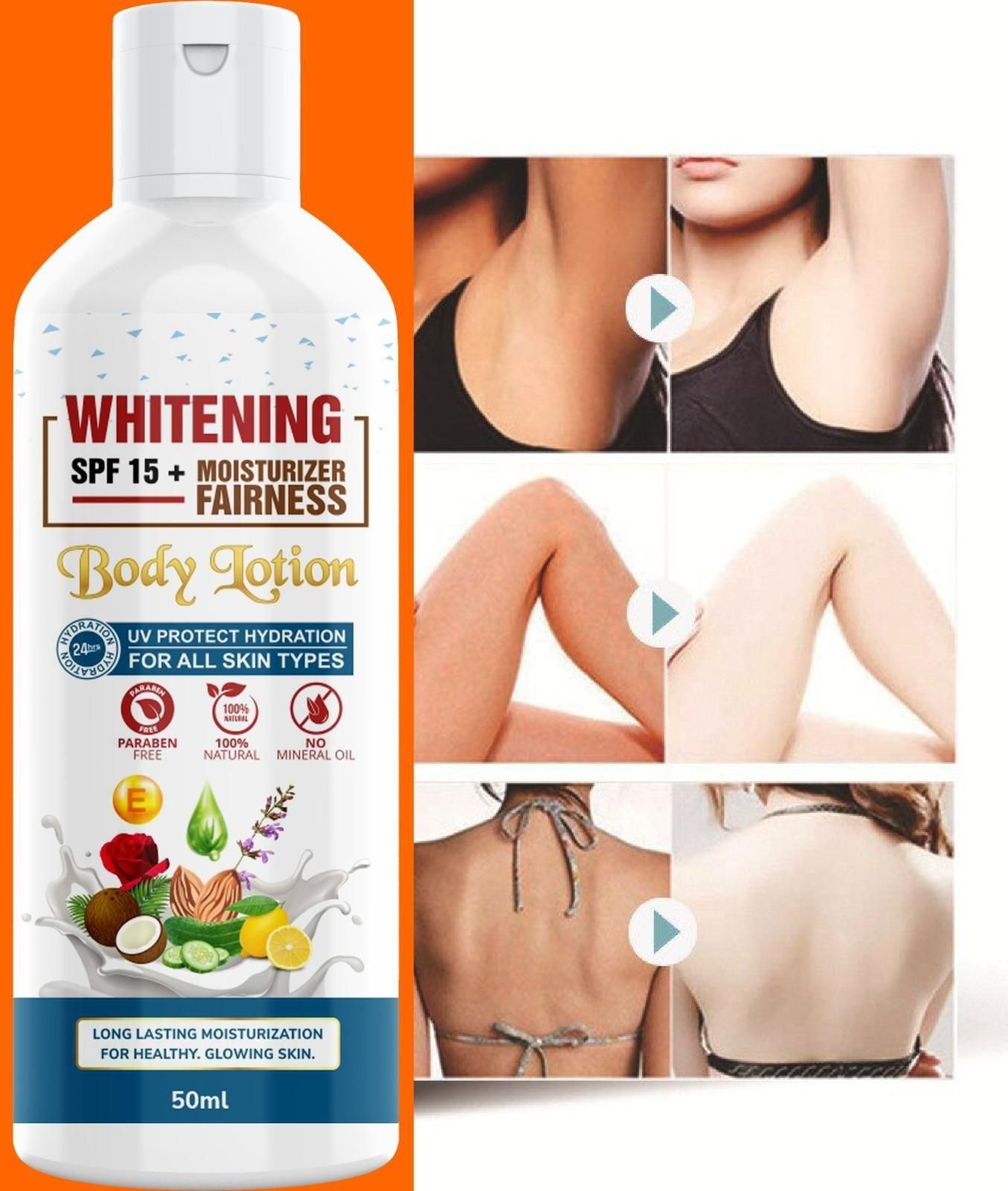 Beautiful Vitamin C Bleaching Body Cream Skin Whitening Moisturizing Body Lotion Skin Lightening Cream Pack Of 2 0c2542-3a