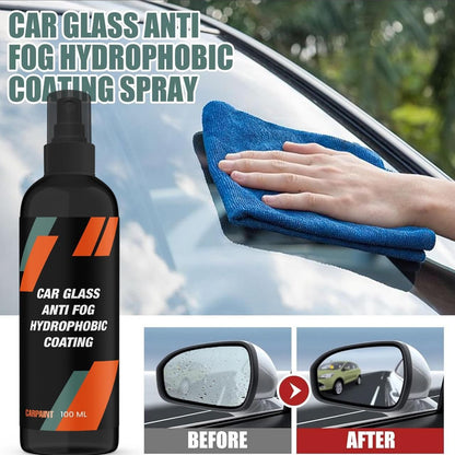 Car Glass Anti-Fog Hydrophobic Coating 100ml(Pack Of 2)