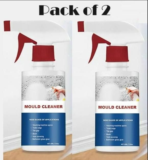 Deodorizing & Purifying Household Cleaning Foam Spray 60ml (Pack of 2)