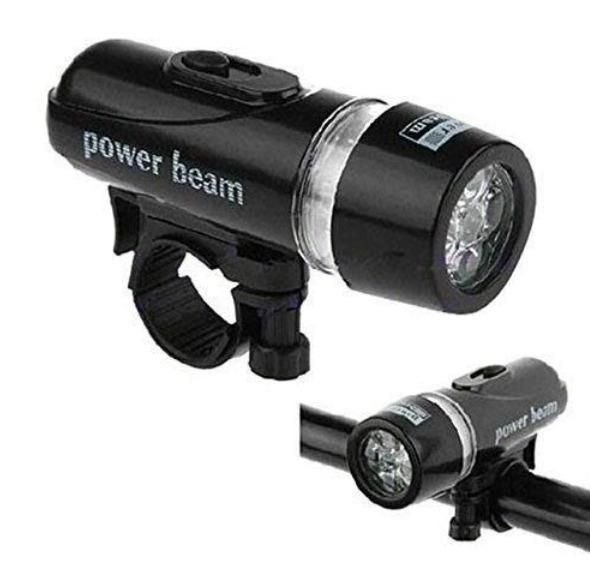 Bicycle Light 5 LED Power Beam Front Headlight Torch