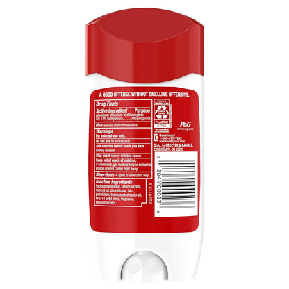 Old Spice Antiperspirant and Deodorant for Men High Endurance Original 3 Oz (Pack of 6)