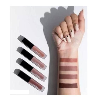 Nude Red Edition Different Shades Liquid Lipstick Set of 4 (16ml) 0c2542-3a