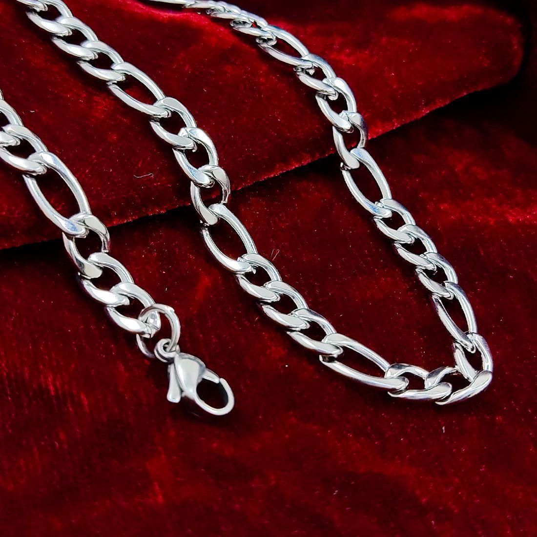 Glowing Silver Plated Chain