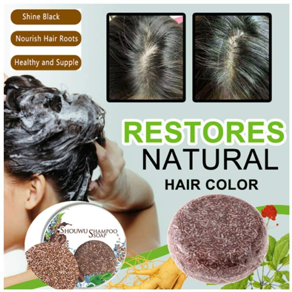 Organic Grey Reverse Shampoo Bar-Natural Organic Conditioner And Repair Care (Pack of 1) 0c2542-3a