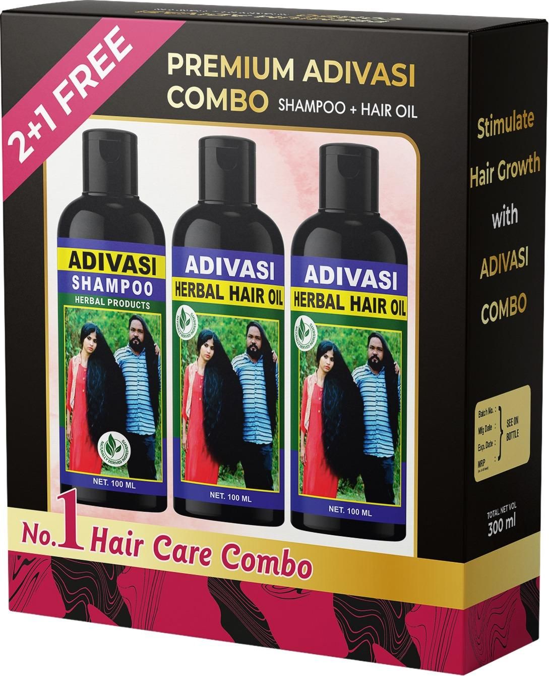 Adivasi Shampoo Pack of 3 0c2542-3a