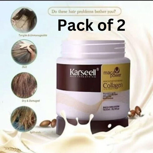 Karseell Maca Power Collagen Hair Mask 100ml (Pack of 2) 0c2542-3a