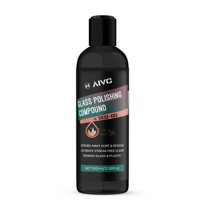 AIVO Glass Polishing Compound Superior Clarity & Shine (Pack of 2)