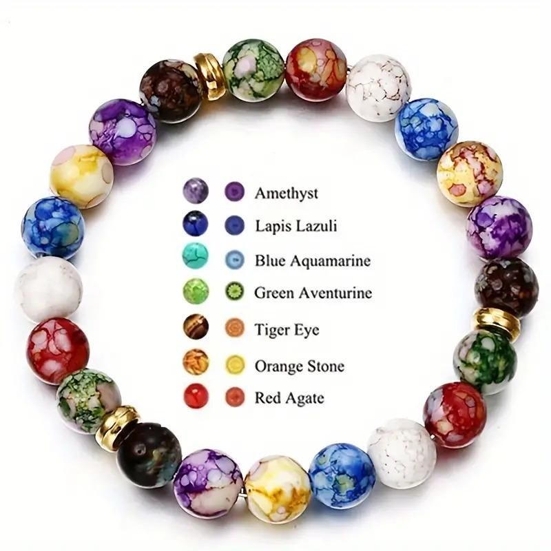 7 Chakra Reiki Bracelet (Pack Of 2)