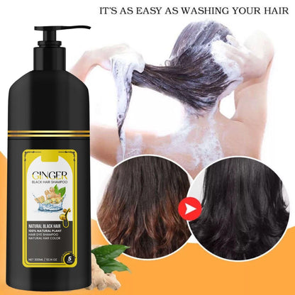 Ginger Black Hair Shampoo Natural Black Hair 300ml 0c2542-3a