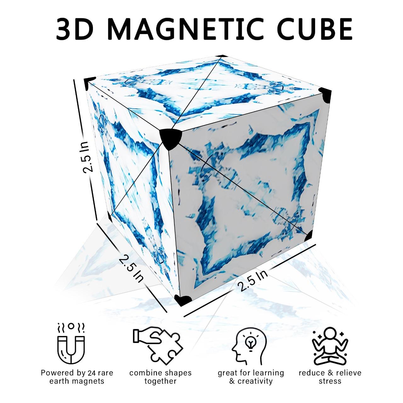 3D Cube Shape Shifting Box